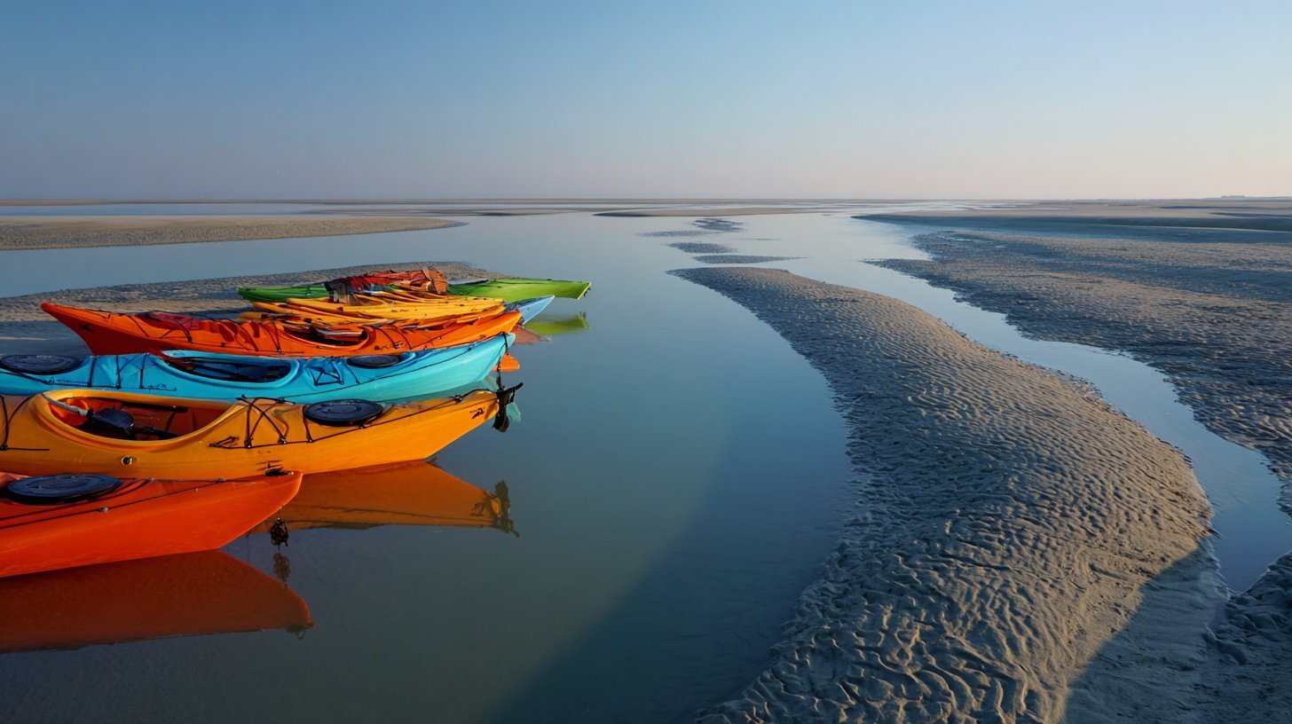 domainedescelestins kayaking in the baie de somme